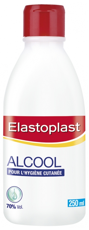 Alcool hygiène cutanée 70% Vol Elastoplast - flacon de 250 ml