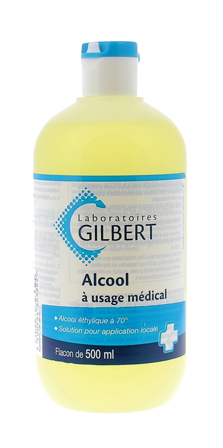 Alcool à usage médical à 70° Gilbert