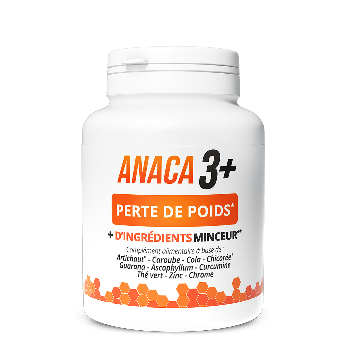 Perte de poids Anaca3+ - boîte de 120 gélules