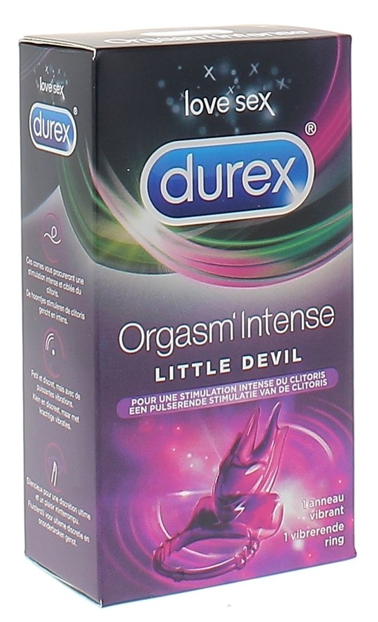 Anneau vibrant little devil orgasm'intense Durex - 1 anneau vibrant