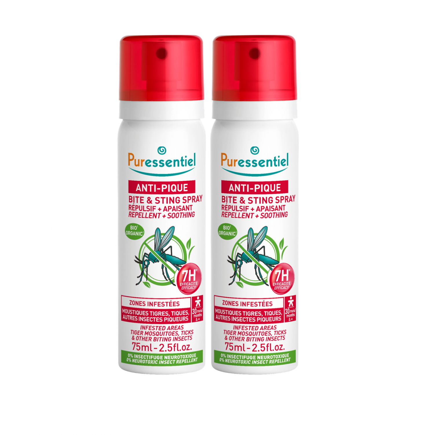 PARAKITO Spray Anti Moustiques Tropic 75ML