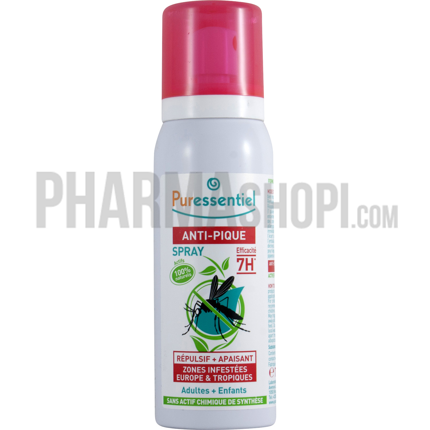 Anti-moustique spray anti-pique Puressentiel - spray de 75 ml