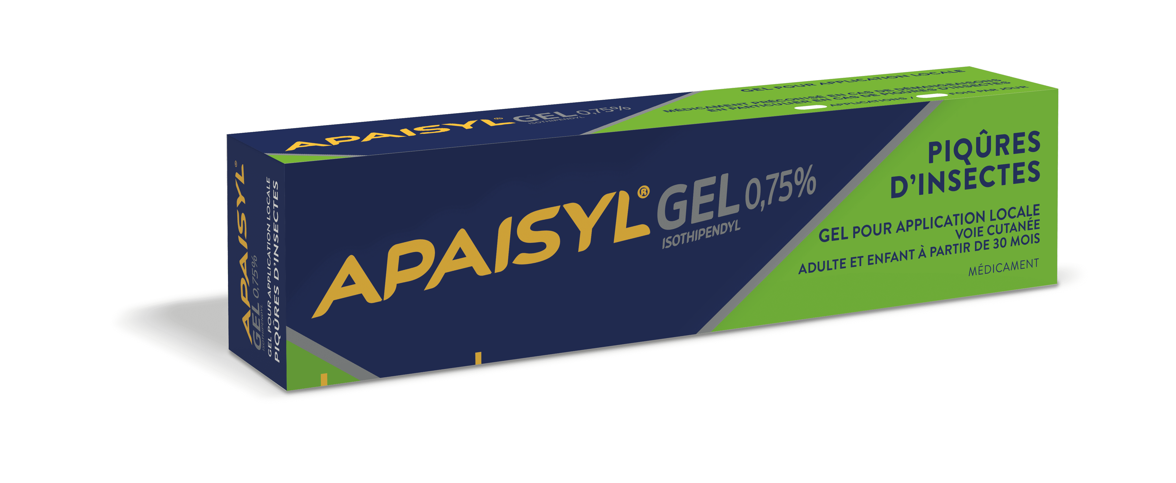 Apaisyl gel 0,75% gel pour application locale - tube de 30g