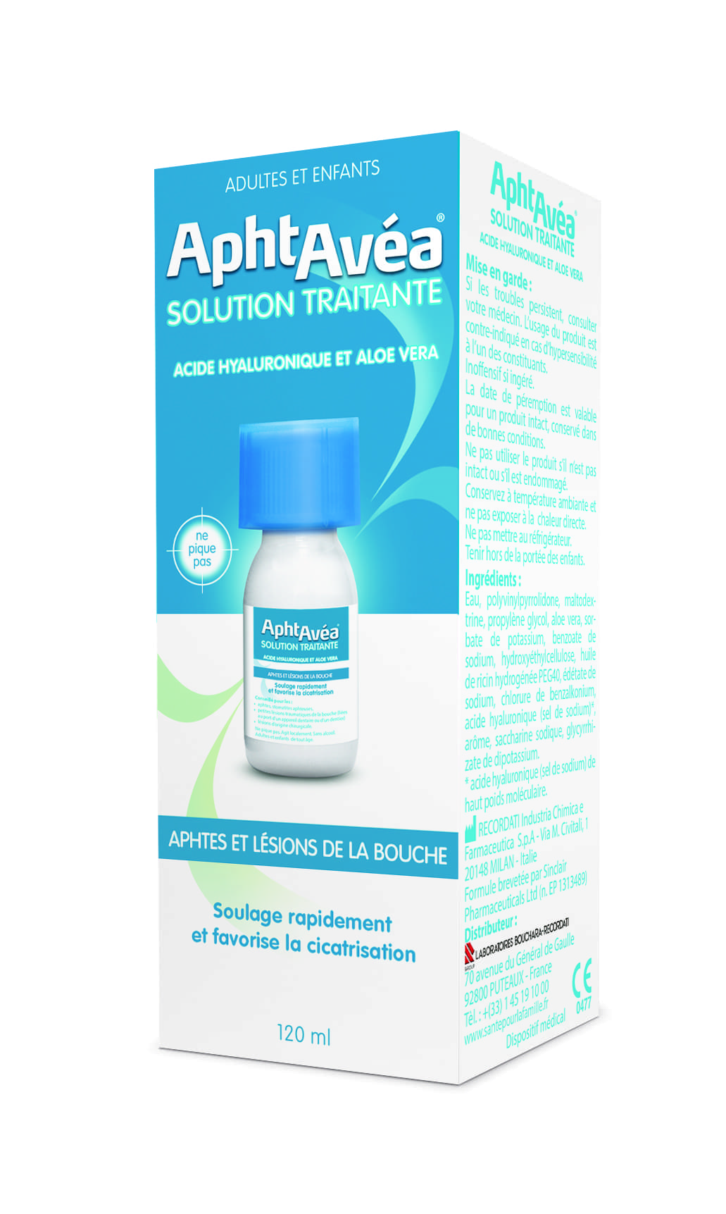 Aphtes Et Lesions De La Bouche Aphtavea Flacon De 1 Ml