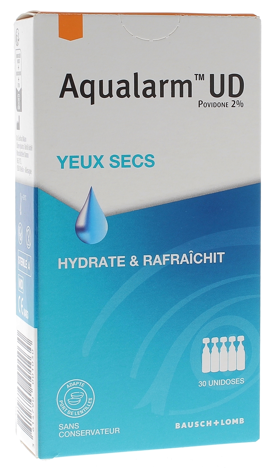 Aqualarm UD Solution Lubrifiante Yeux Secs Yeux Irrit s