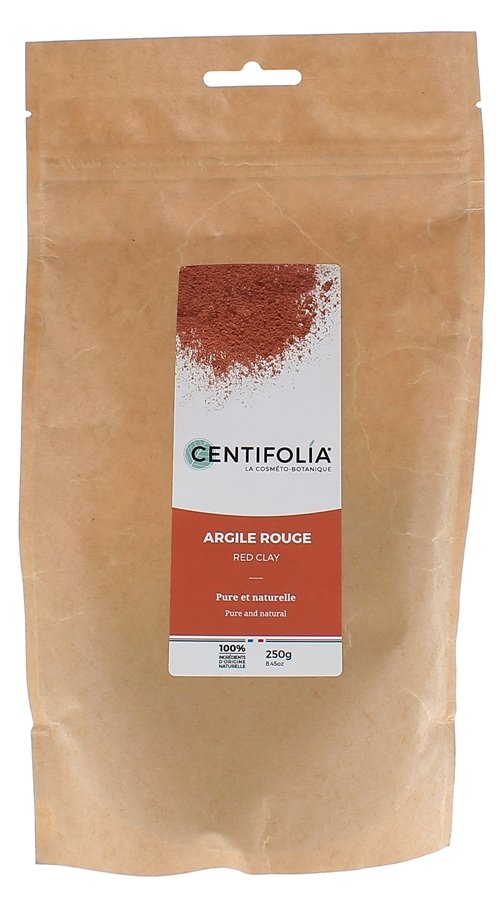 Argile rouge pure et naturelle Centifolia - 250 g