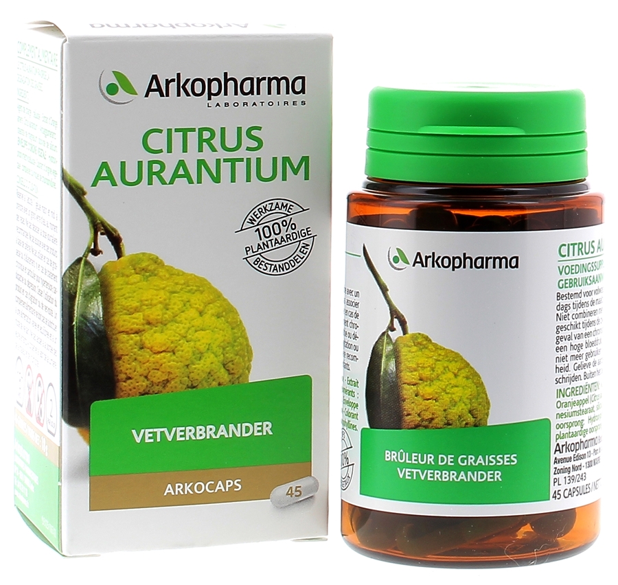 Arkogélules Citrus aurantium Arkopharma - boîte de 45 gélules