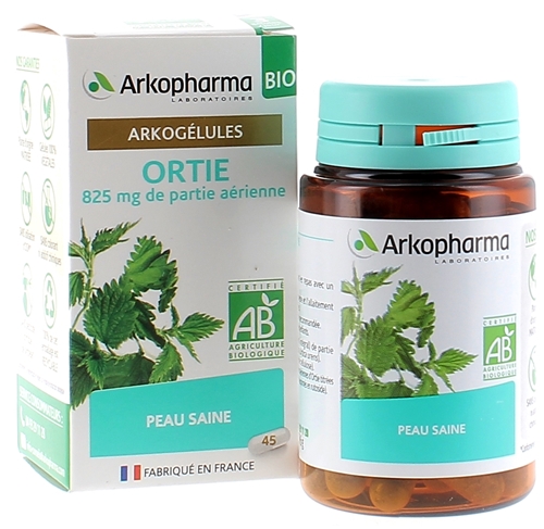 Arkogélules Ortie bio Arkopharma - boite de 45 gélules