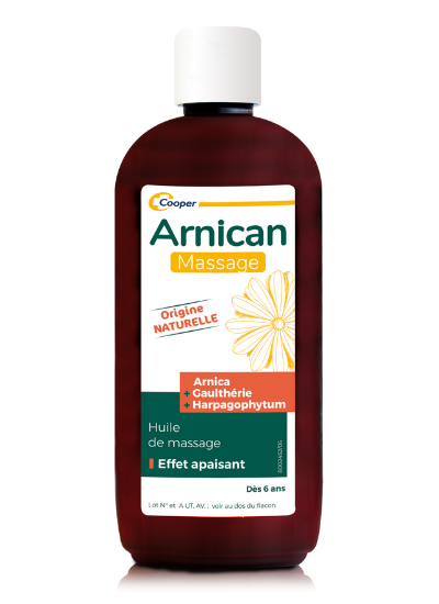 Huile de Massage pour les Muscles à l'Arnica (32.49$ CAD$) – La Boite à  Grains