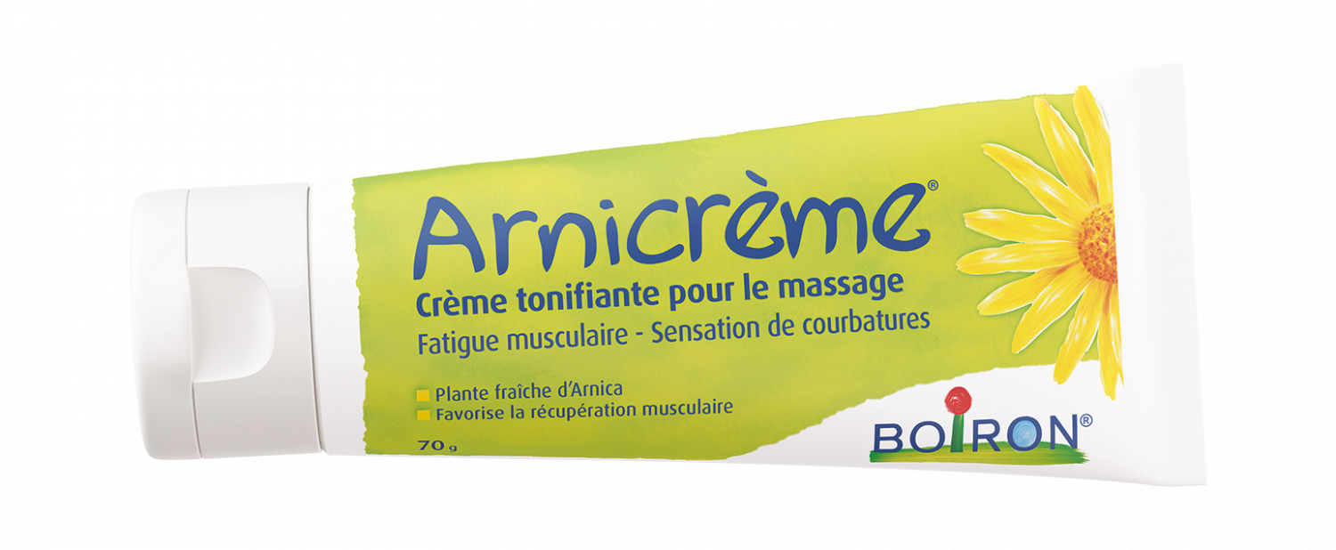 Pommade à l'Arnica - récupération des muscles endoloris - Weleda; 