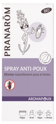 Traitement Anti-Poux Bio Aromapoux Pranarom - Achat Pranarom