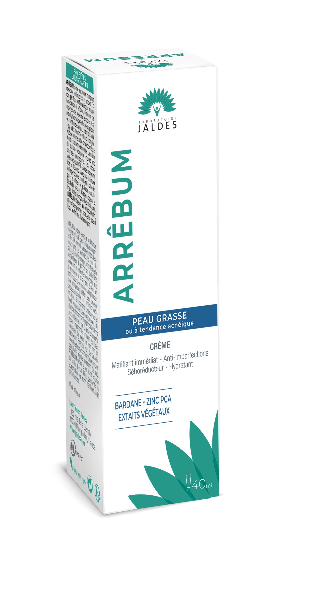 Arrebum crème Jaldes - tube de 40 ml