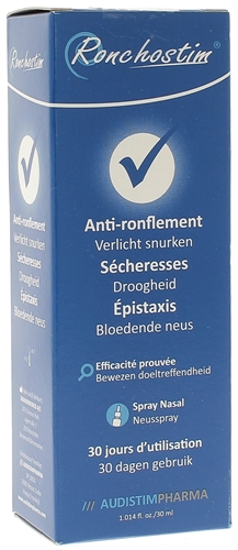 Bi-pack anti-ronflement Quies. Confort respiratoire