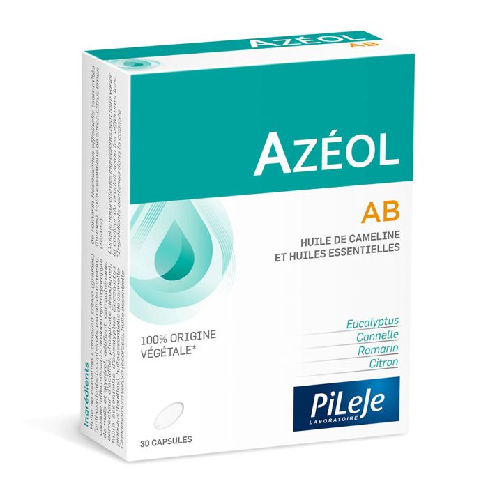Azéol AB défenses immunitaires Phytoprevent - boîte de 30 capsules