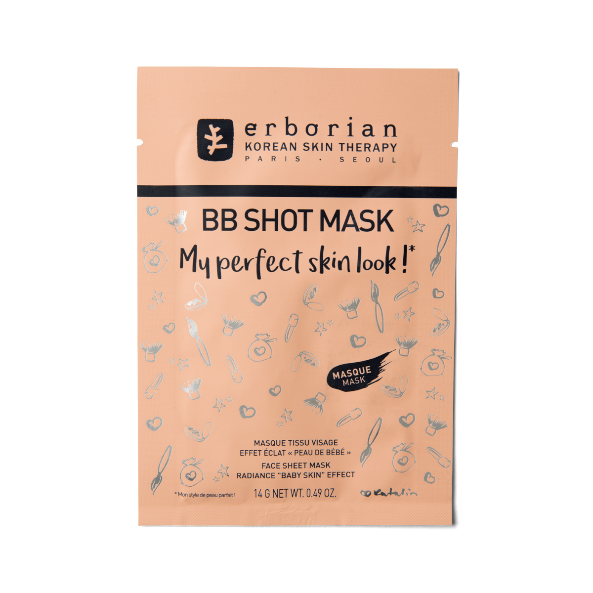 BB Shot Mask Erborian - 1 masque