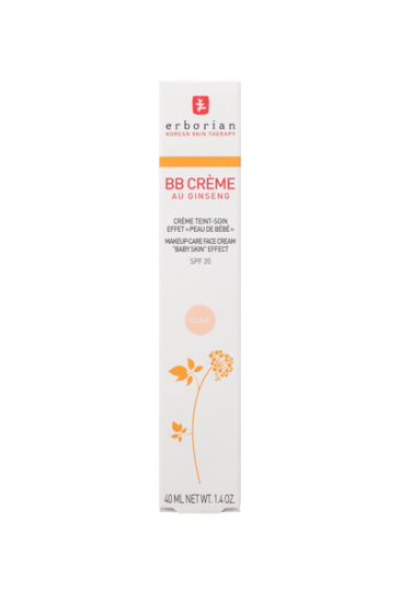 BB Crème Erborian Au Ginseng - Teint Clair - SPF20 - Effet Peau De Bébé - 15ml - Neuf