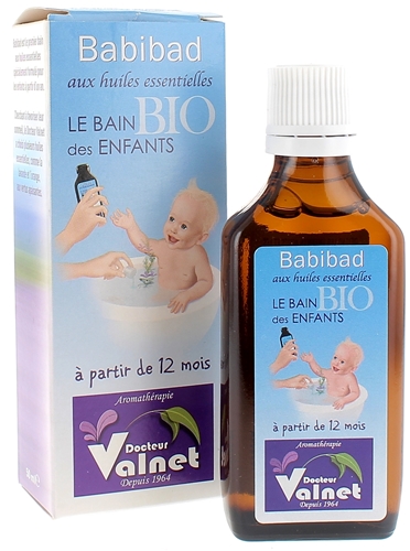 Babibad Le bain bio des enfants Docteur Valnet - flacon de 50 ml