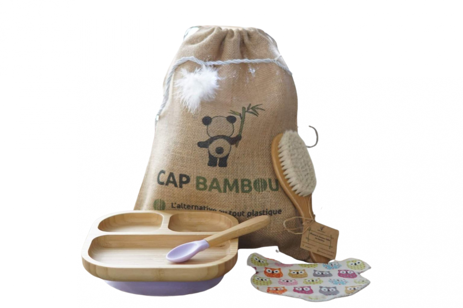 Baby Box Cap Bambou - coffret de 3 produits