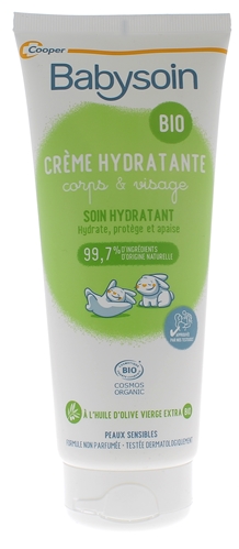 Crème hydratante certifiée BIO pour bébé - BABY GREEN
