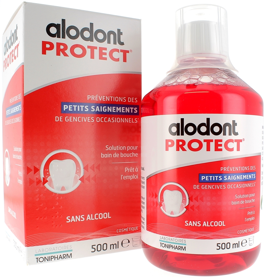 Bain de bouche Alodont Protect - flacon de 500 ml