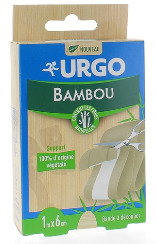 Bande à découper bambou 1mx6cm Urgo - boîte de 1 bande