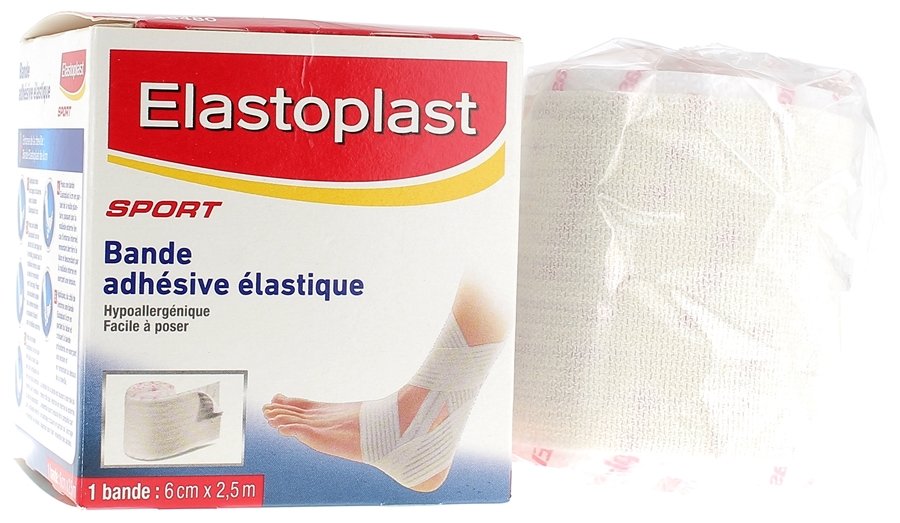 Elastoplast bande adhésive élastique 10cm x 2.5m - Pharmacie de