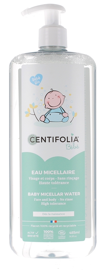 Eau Nettoyante Micellaire pour Bébé - certifié BIO - Grand Format