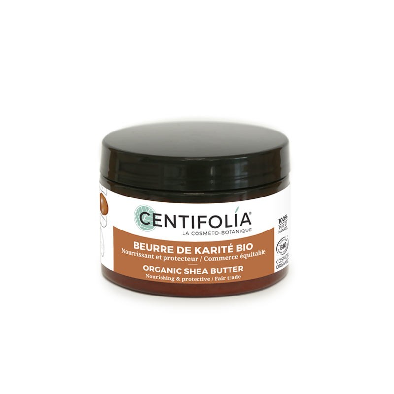 Beurre de Karité biologique et équitable Centifolia - pot de 125 ml