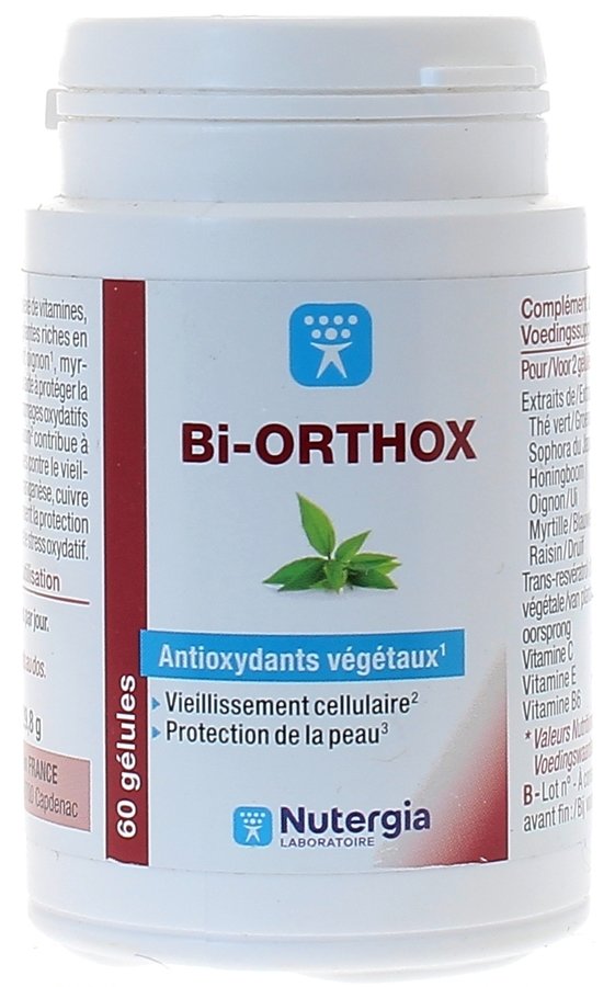 Bi-orthox Nutergia - boite de 60 gélules