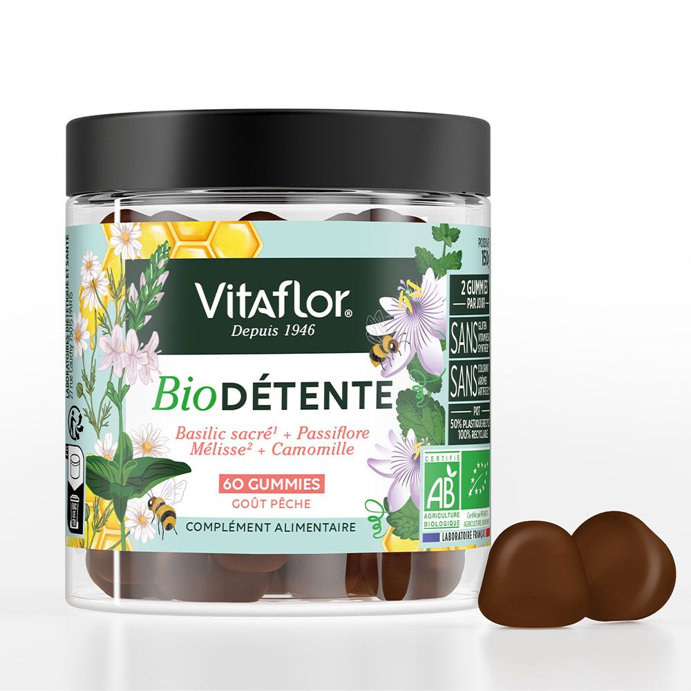 BioDétente bio Vitaflor - complément alimentaire stress