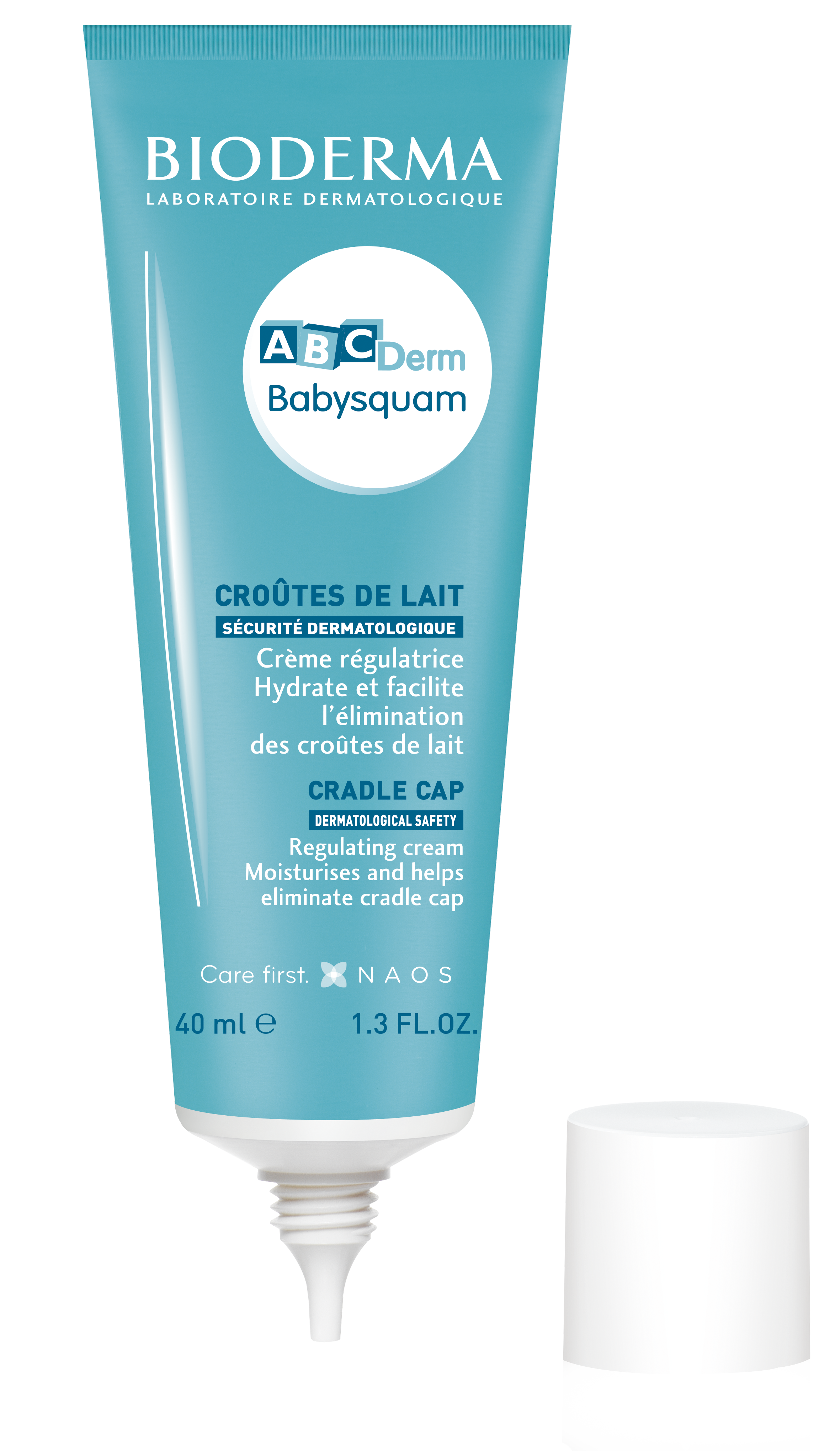 ABCDerm babysquam croûtes de lait Bioderma - tube de 40 ml