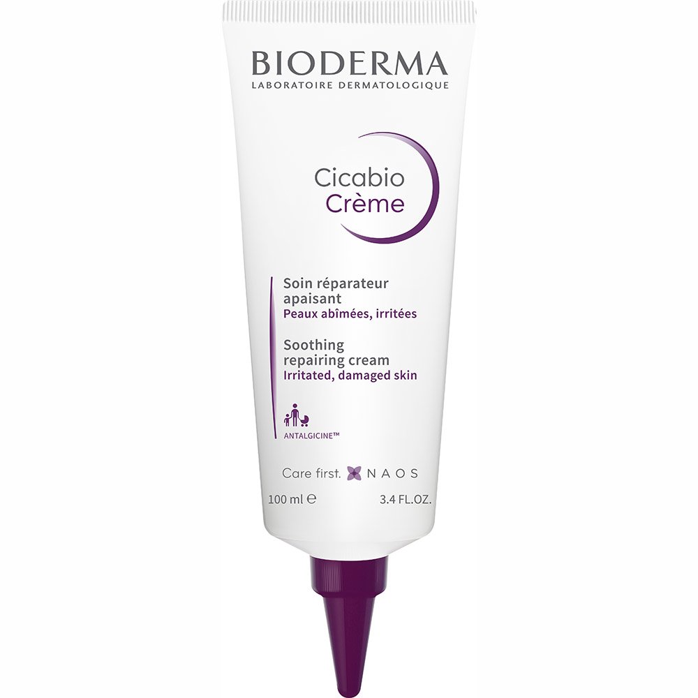 Bioderma Cicabio crème réparatrice apaisante, tube de 100 ml