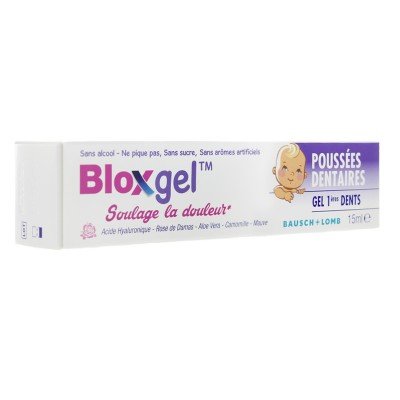 BloXgel Poussées Dentaires Bausch lomb - tube de 15 ml
