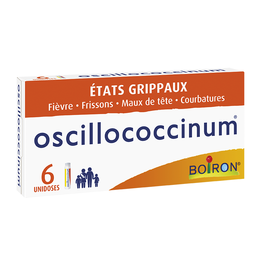 Oscillococcinum dose états grippaux Boiron - Boite de 6 doses