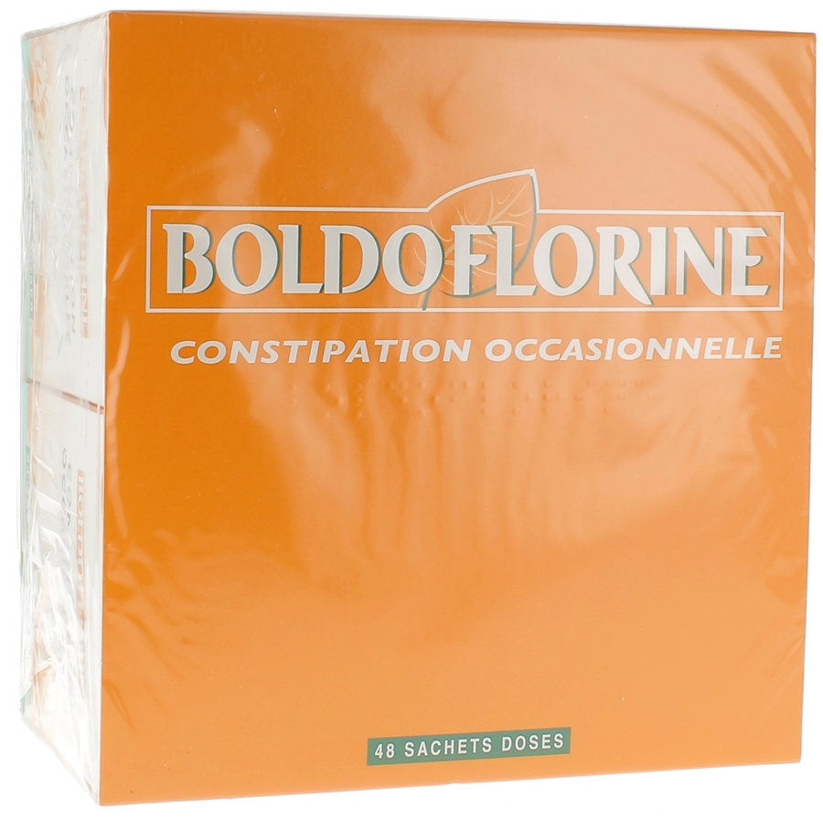 Boldoflorine constipation passagère boite de 48 sachets doses