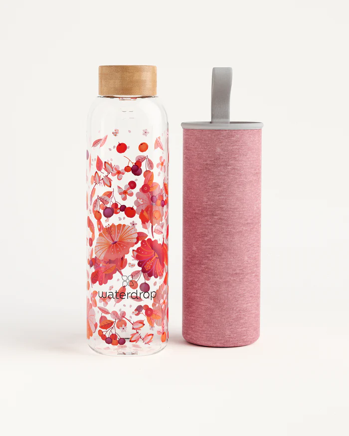 Bouteille Avec Verre Intégré 750 Ml - Verre En Forme De Bouteille, Inscription 'Wine Not?' - Cadeau Original Pour Amateurs De Vin