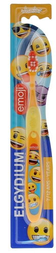 Brosse à dents 7-12 ans Elgydium junior emoji - 1 brosse à dents
