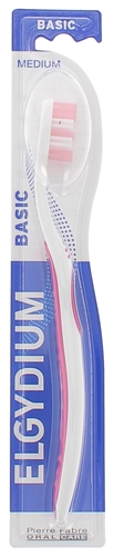 Brosse à dents Basic médium Elgydium - une brosse à dents