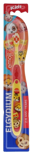 Brosse à dents Kids Emoji Elgydium 2-6 ans - 1 brosse à dents
