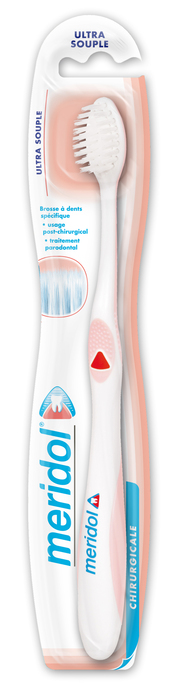 Brosse à dents chirurgicale ultra souple Méridol - 1 brosse à dents
