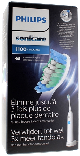 Brosse à dents électrique Sonicare DailyClean 1100 HX3411/11 Philips - une brosse à dents électrique