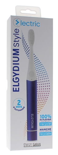 Brosse à dents électrique Style Electric Elgydium - une brosse à dents électrique
