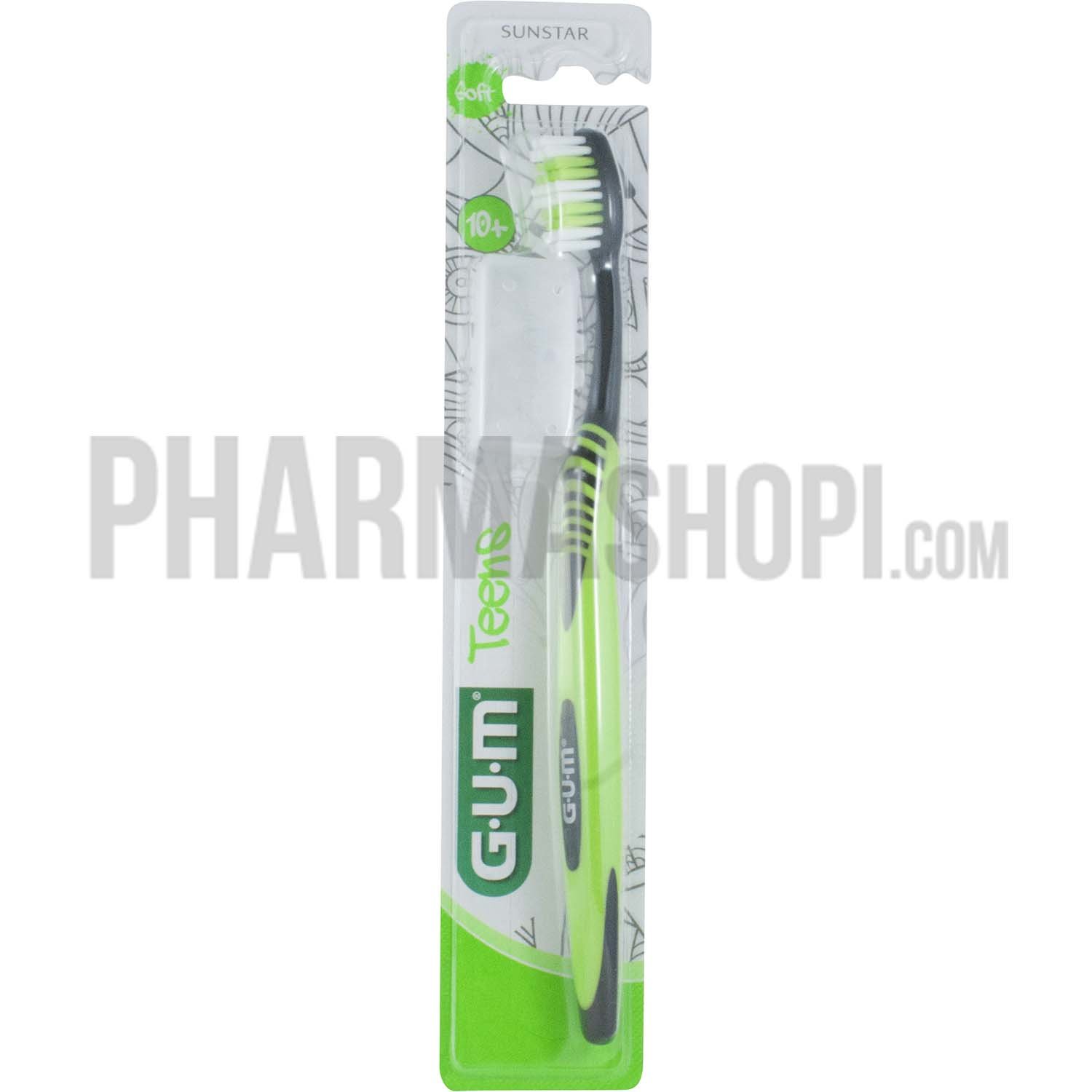 Brosse à dents teens 10+ souple GUM - une brosse à dents