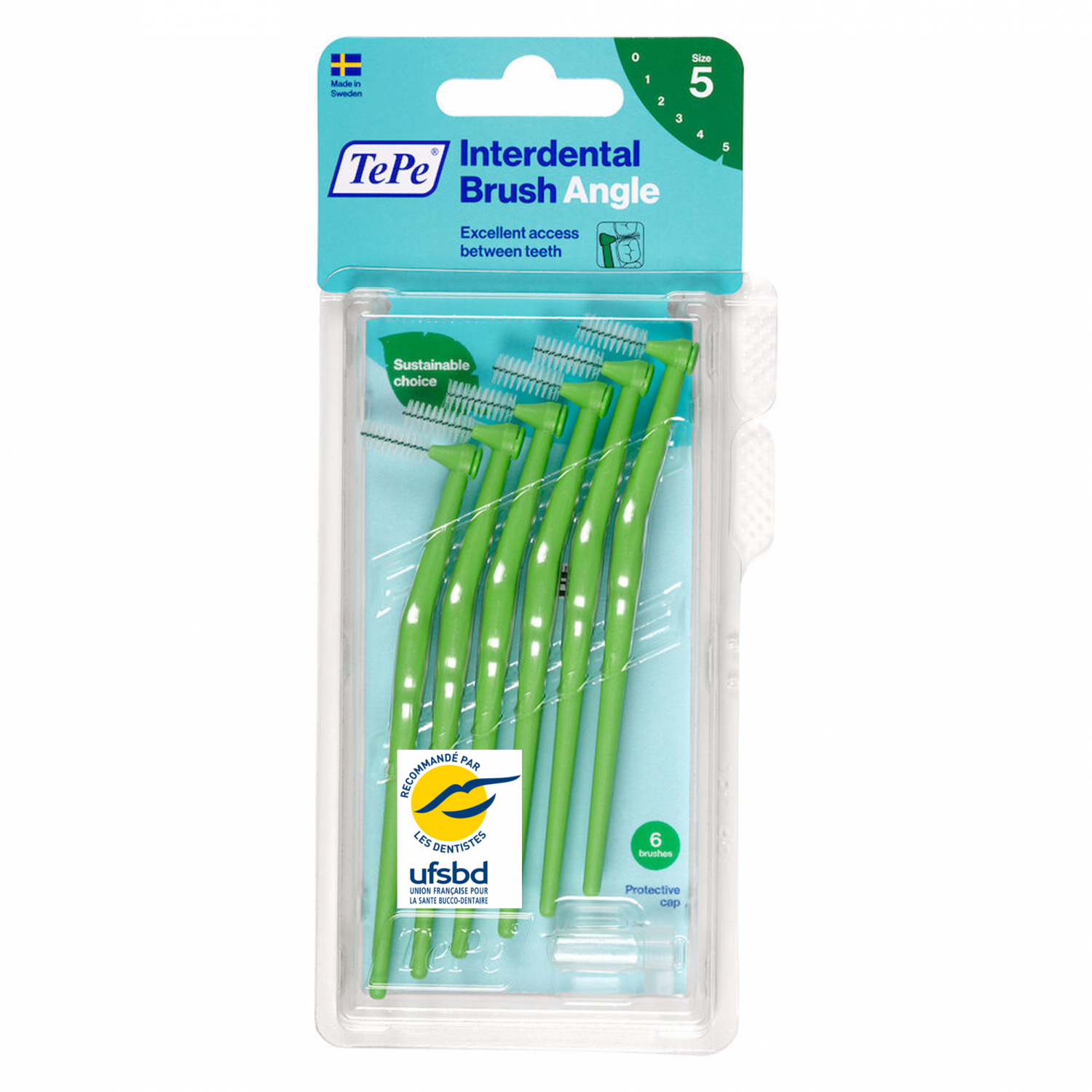 TePe Brossette Interdentaire Angle Vert Taille 5 — free download