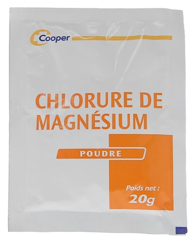 Chlorure de magnésium Cooper - 1 sachet de 20 g