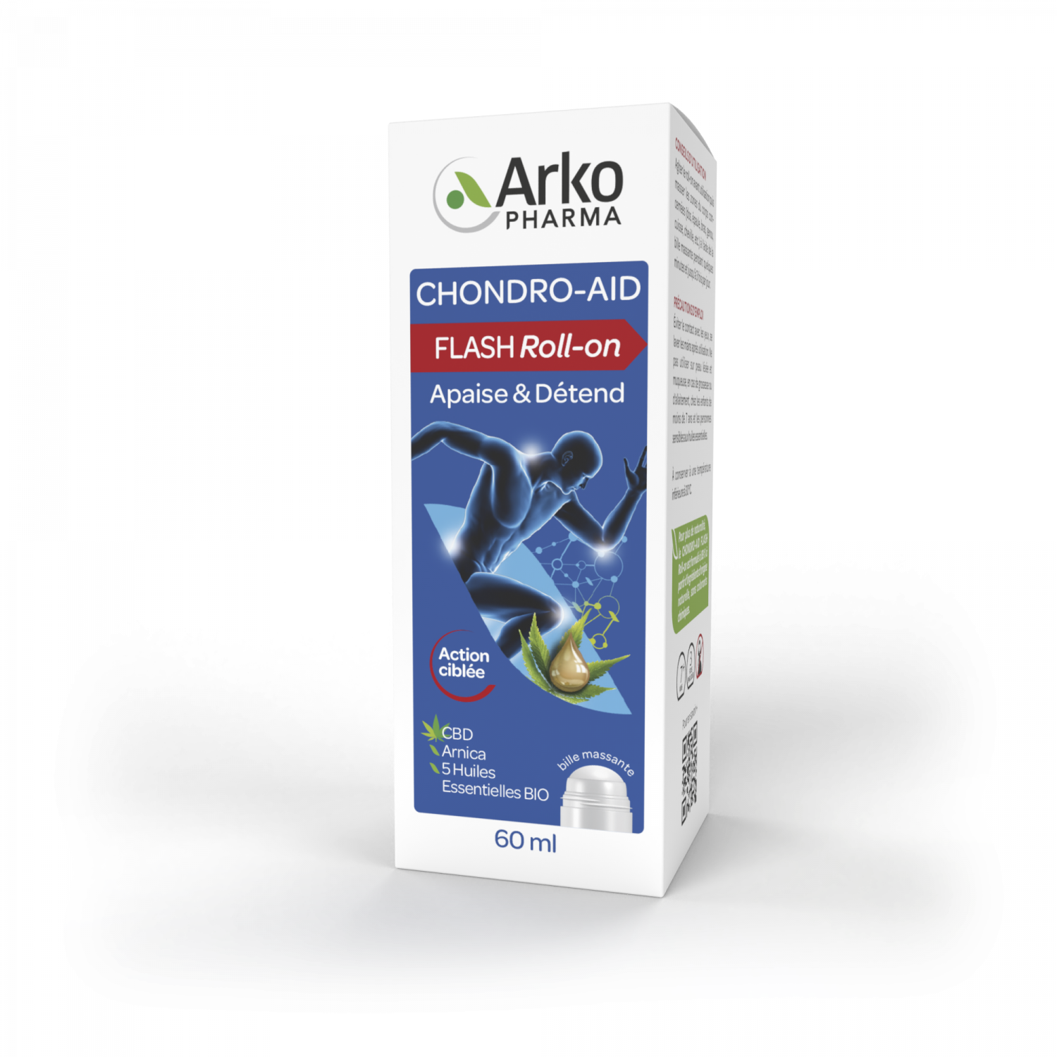Chondro-Aid Flash Roll-on Arkopharma - roll-on de 60ml