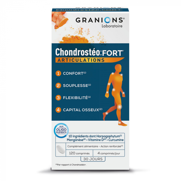 Chondrostéo Fort Articulations Laboratoire Granions - boîte de 160 comprimés