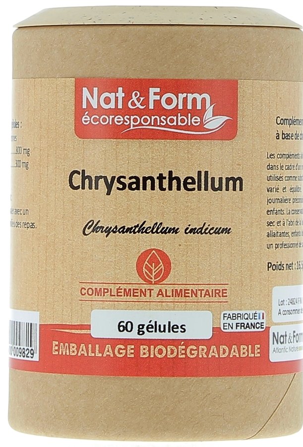 Chrysanthellum Ecoresponsable Nat&Form - boite de 60 gélules