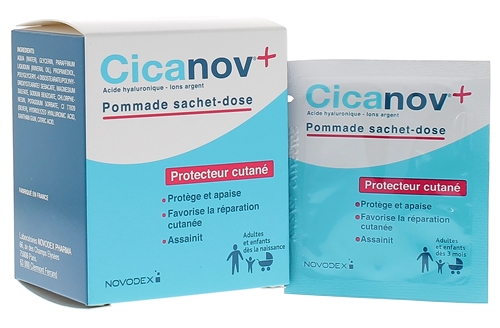 Cicanov+ pommade protection cutané - 9 sachets doses de 2g
