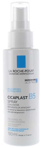 Cicaplast B5 Spray concentré réparateur apaisant La Roche-Posay - spray de 100 ml